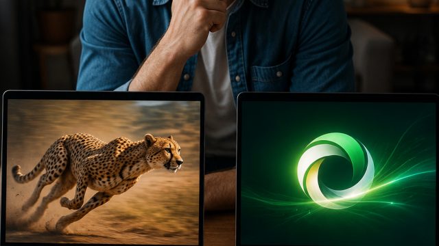 Comparison between Cheetah Browser and 360 Browser