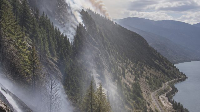 Fire Near Lytton, B.C. Stabilizes After Intense Firefighting Efforts