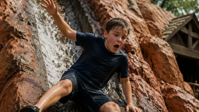 Boy's Dangerous Descent from Disney Ride Raises Safety Concerns | pay buah segar, kartu suit game, c