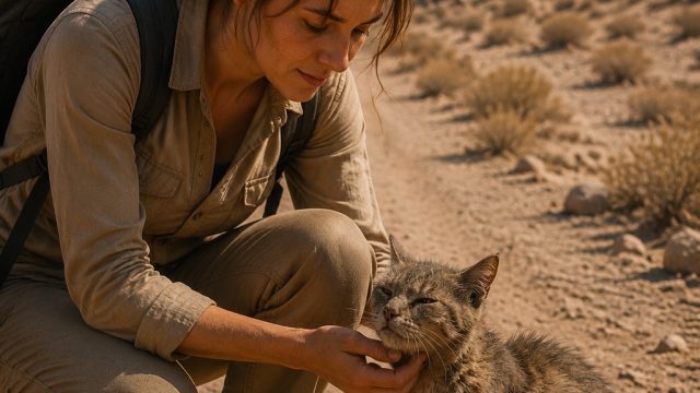Desert Rescue: How One Woman Saved a Stray Cat and Found a New Life | ludo online with friends, vip 