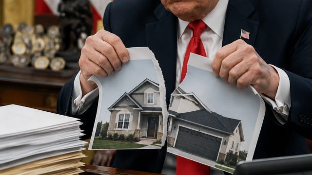 Trump's Sudden Housing Bill Cancellation: A Shift in Political Dynamics