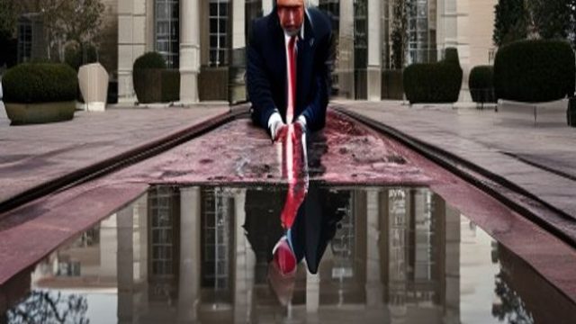 Trump Faces Scrutiny Over Reflecting Pool Sabotage Allegations