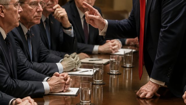 Tensions Rise as Trump Confronts Senators in Heated Meeting | menagqq, tebak4d, best online gambling