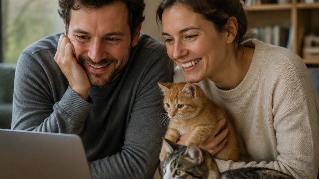 From Disappointment to Delight: How Cats Enhanced a Couple's View
